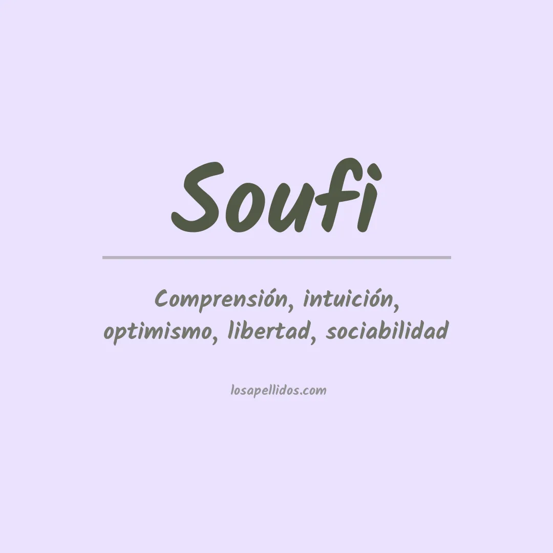 Apellido Soufi