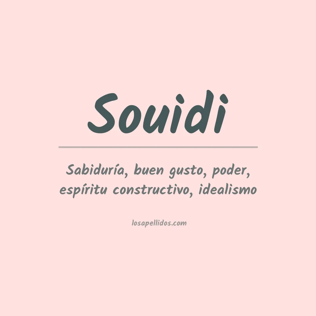 Apellido Souidi