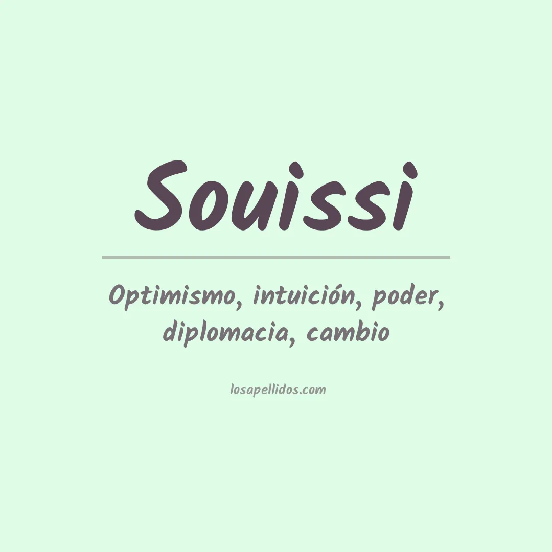 Apellido Souissi