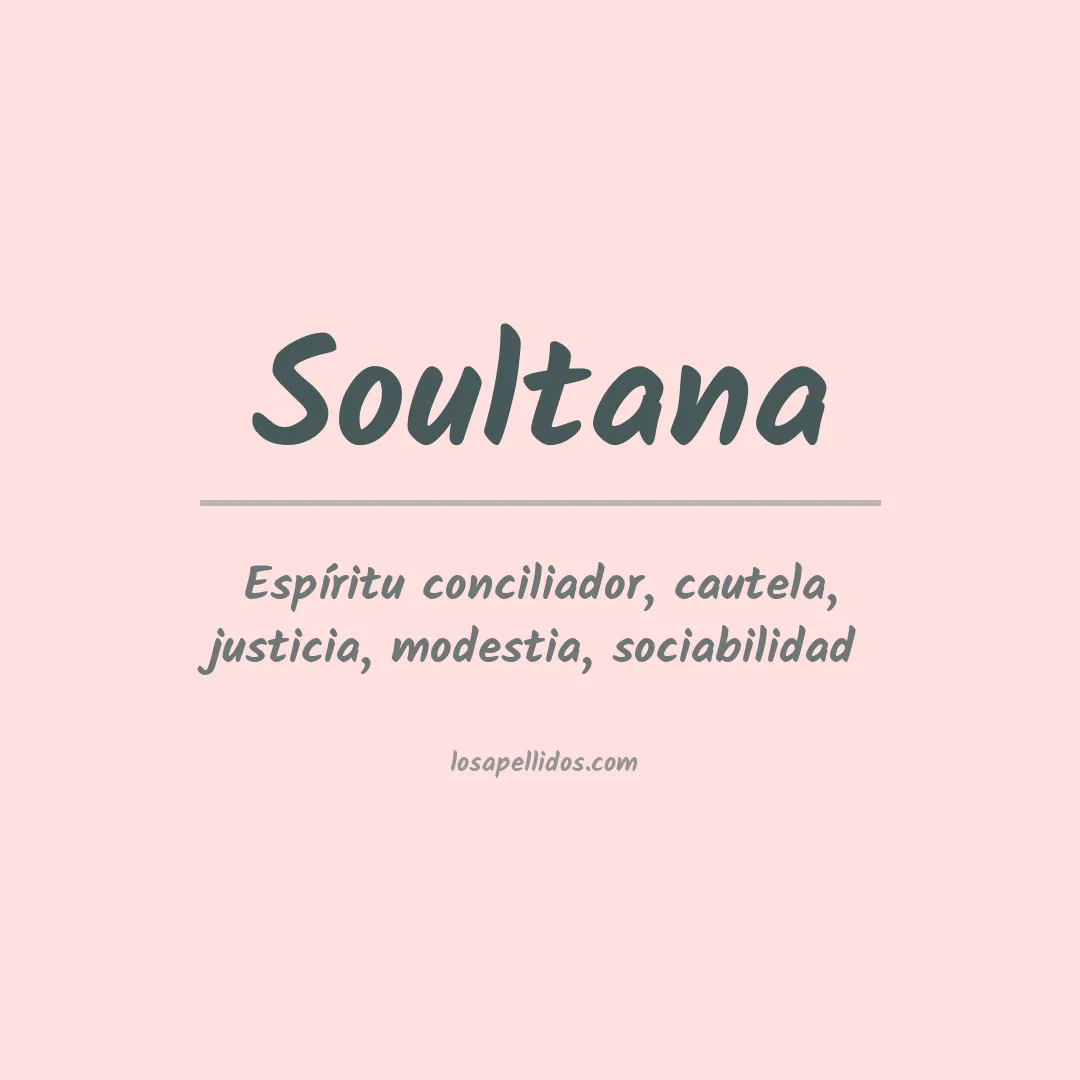 Apellido Soultana
