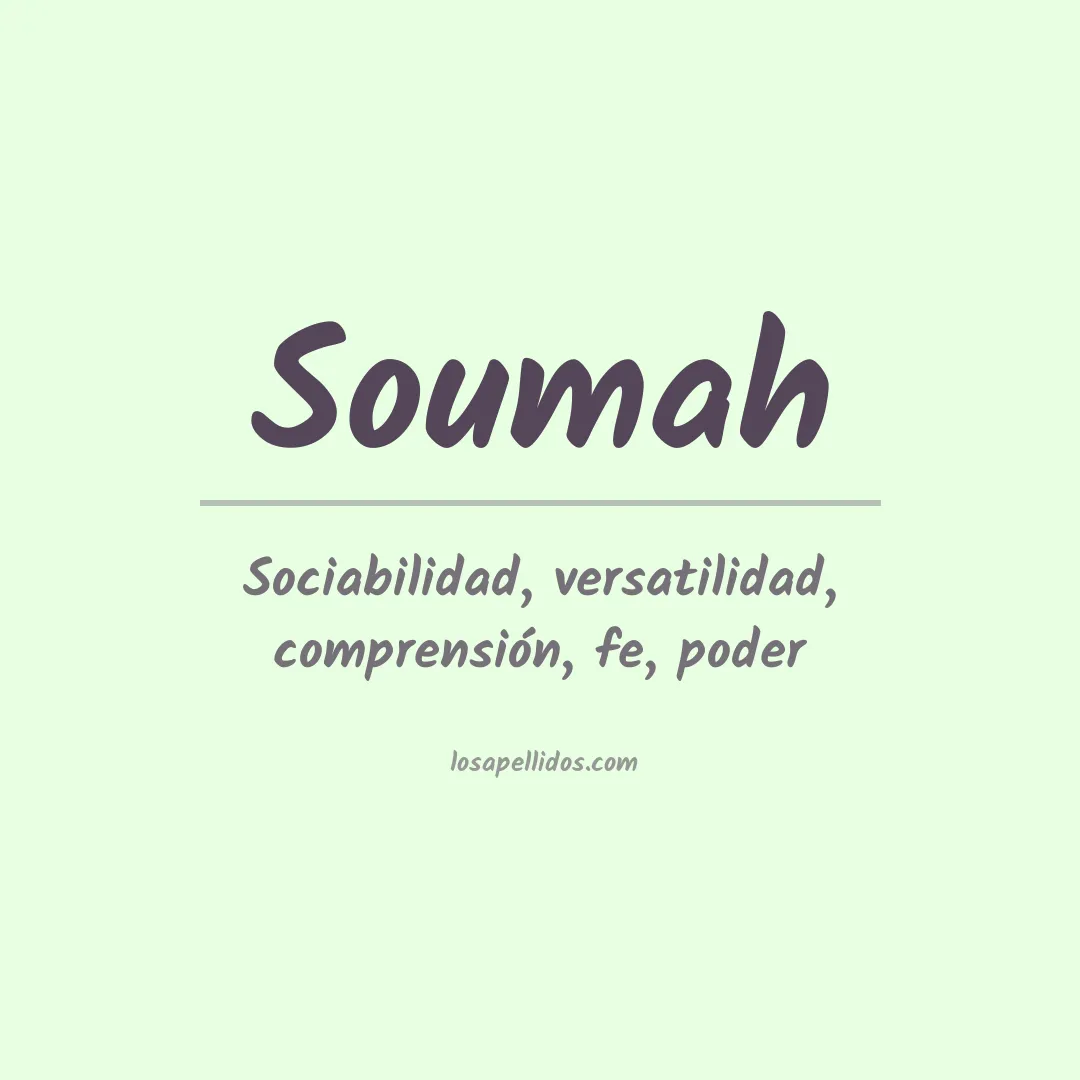 Apellido Soumah