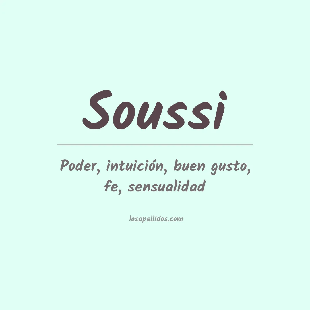 Apellido Soussi