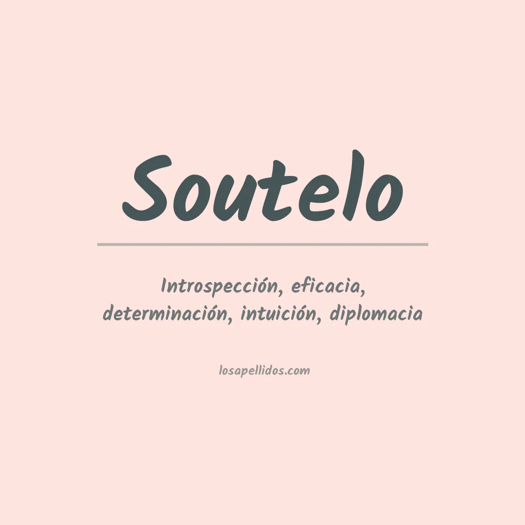 Apellido Soutelo