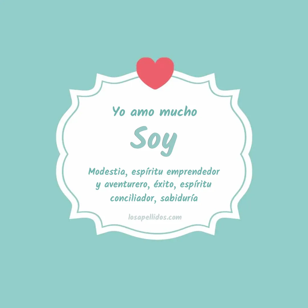 Yo amo mucho Soy