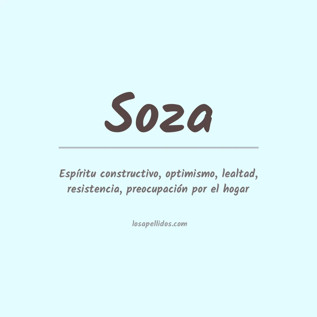 Apellido Soza