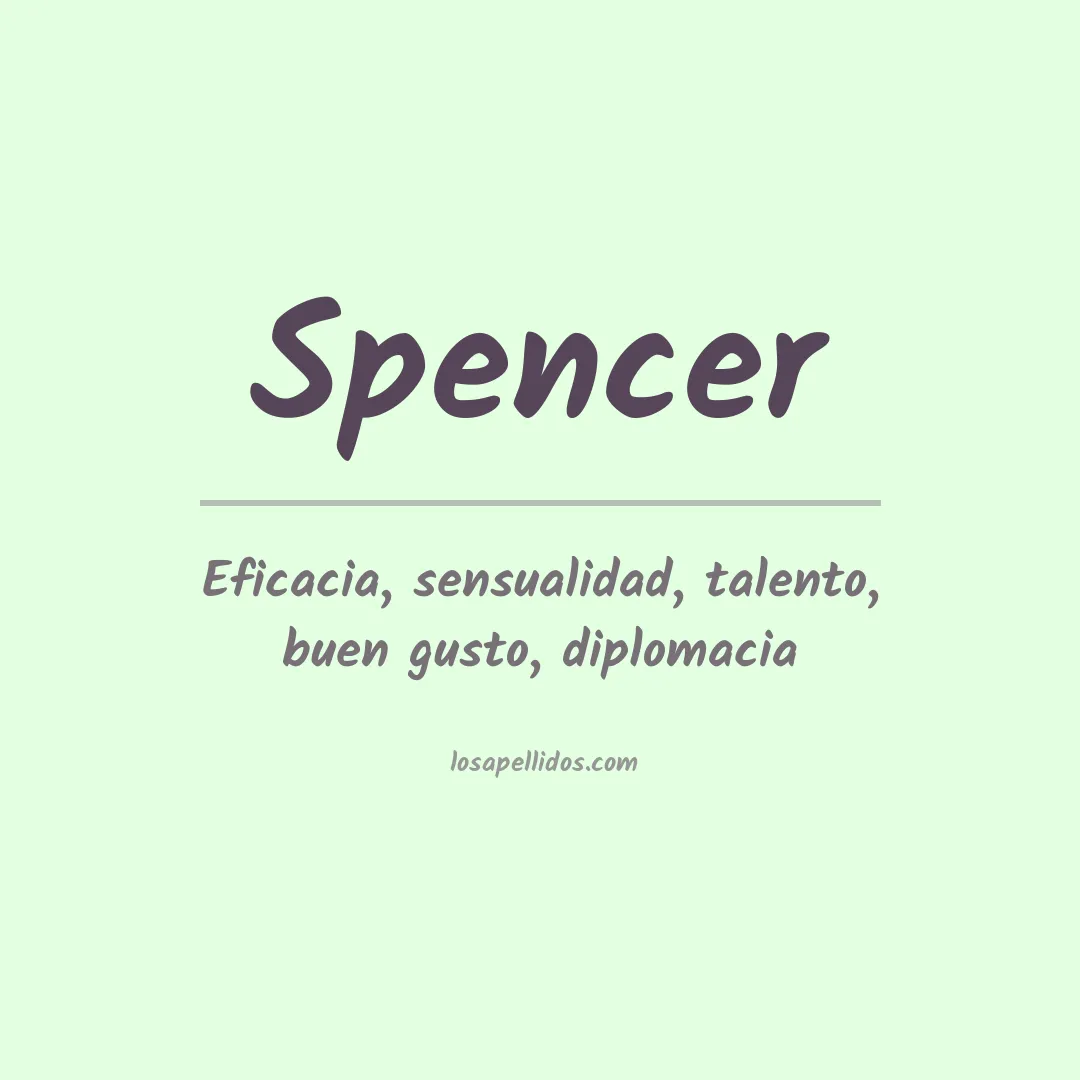 Apellido Spencer