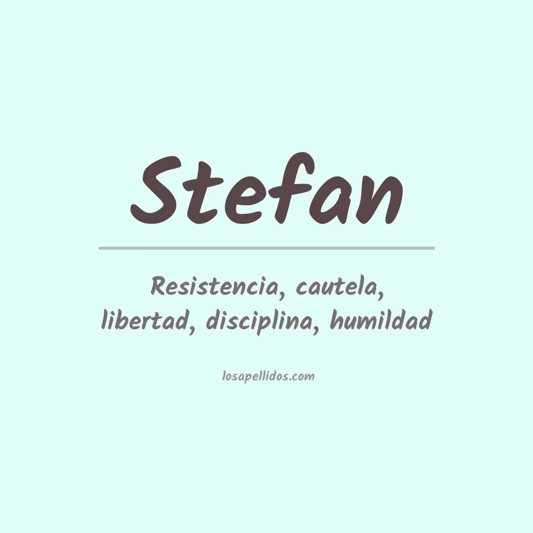 Apellido Stefan