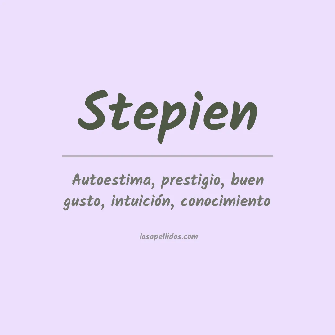 Apellido Stepien