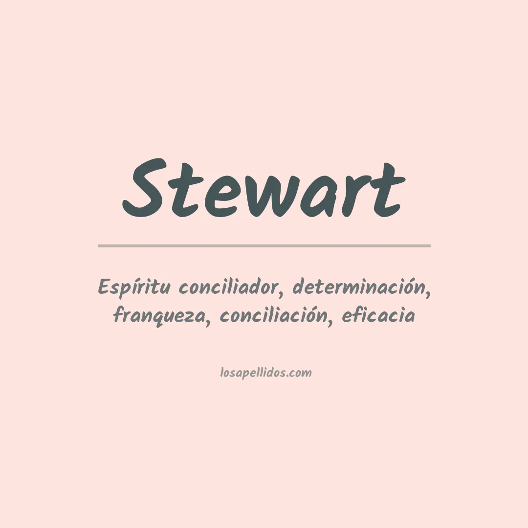 Apellido Stewart