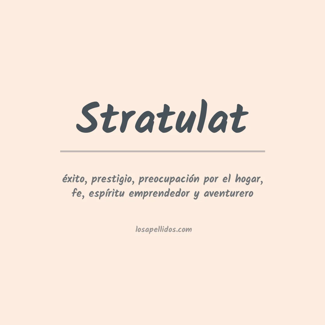 Apellido Stratulat
