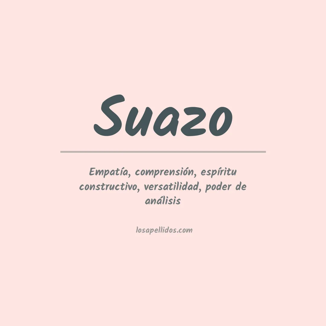 Apellido Suazo