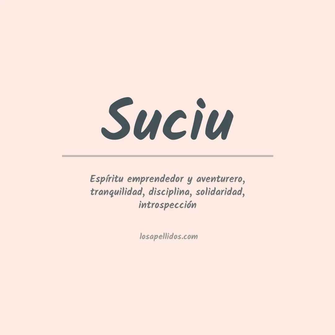 Apellido Suciu