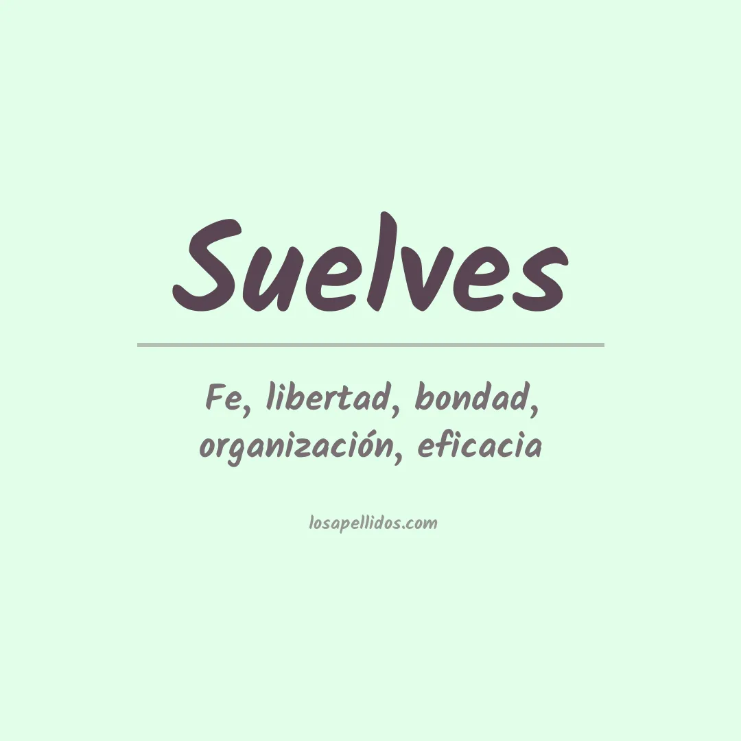 Apellido Suelves