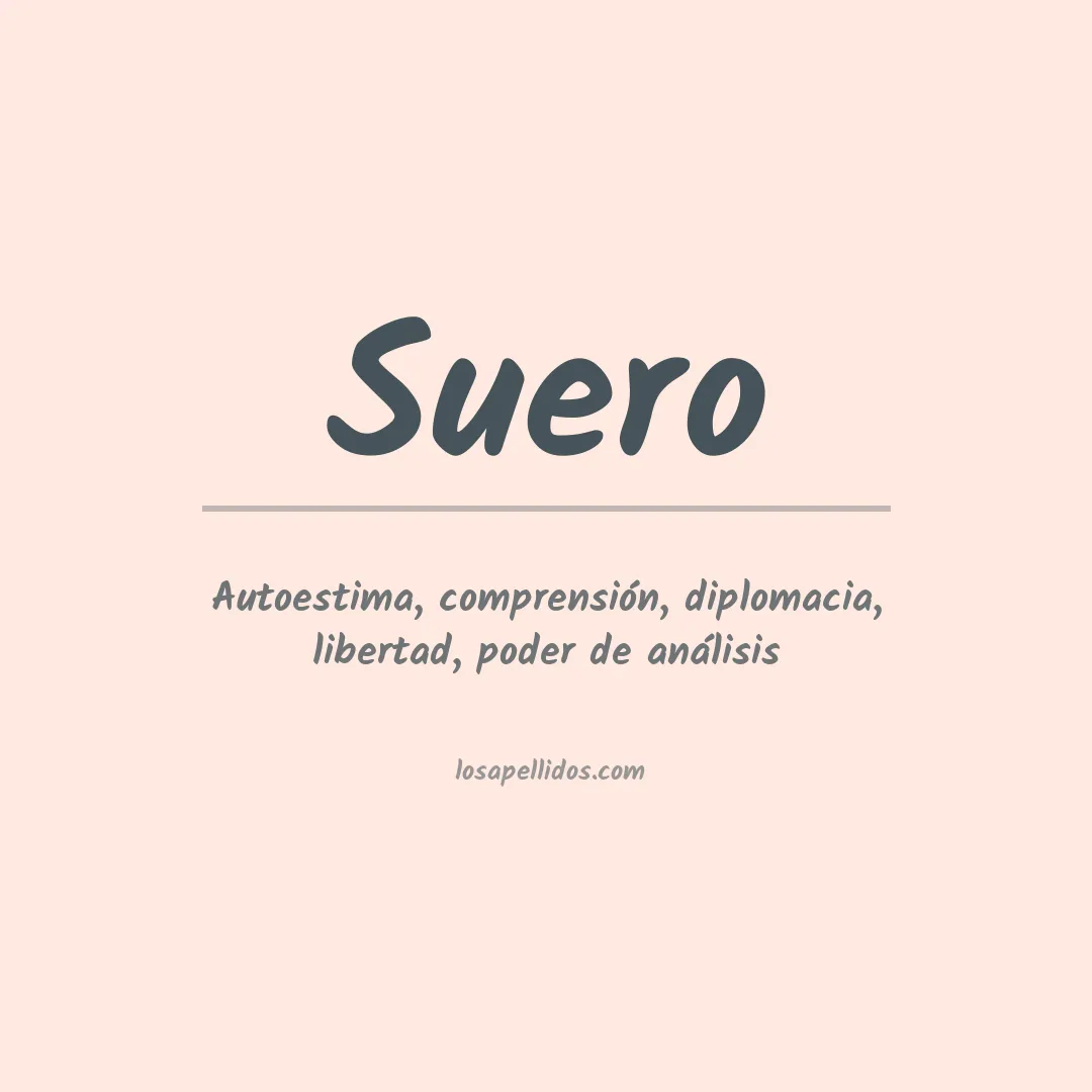 Apellido Suero