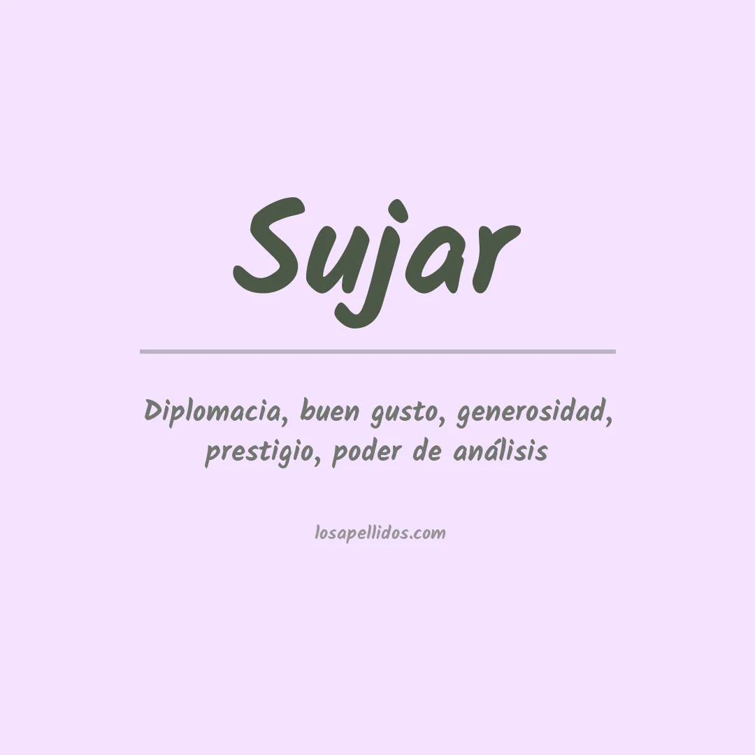 Apellido Sujar