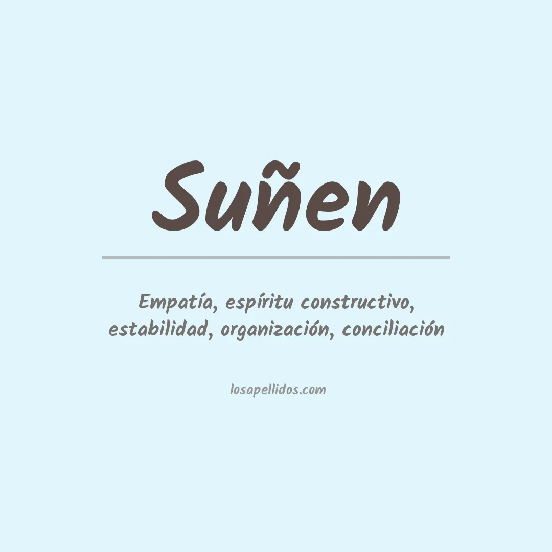 Apellido Suñen