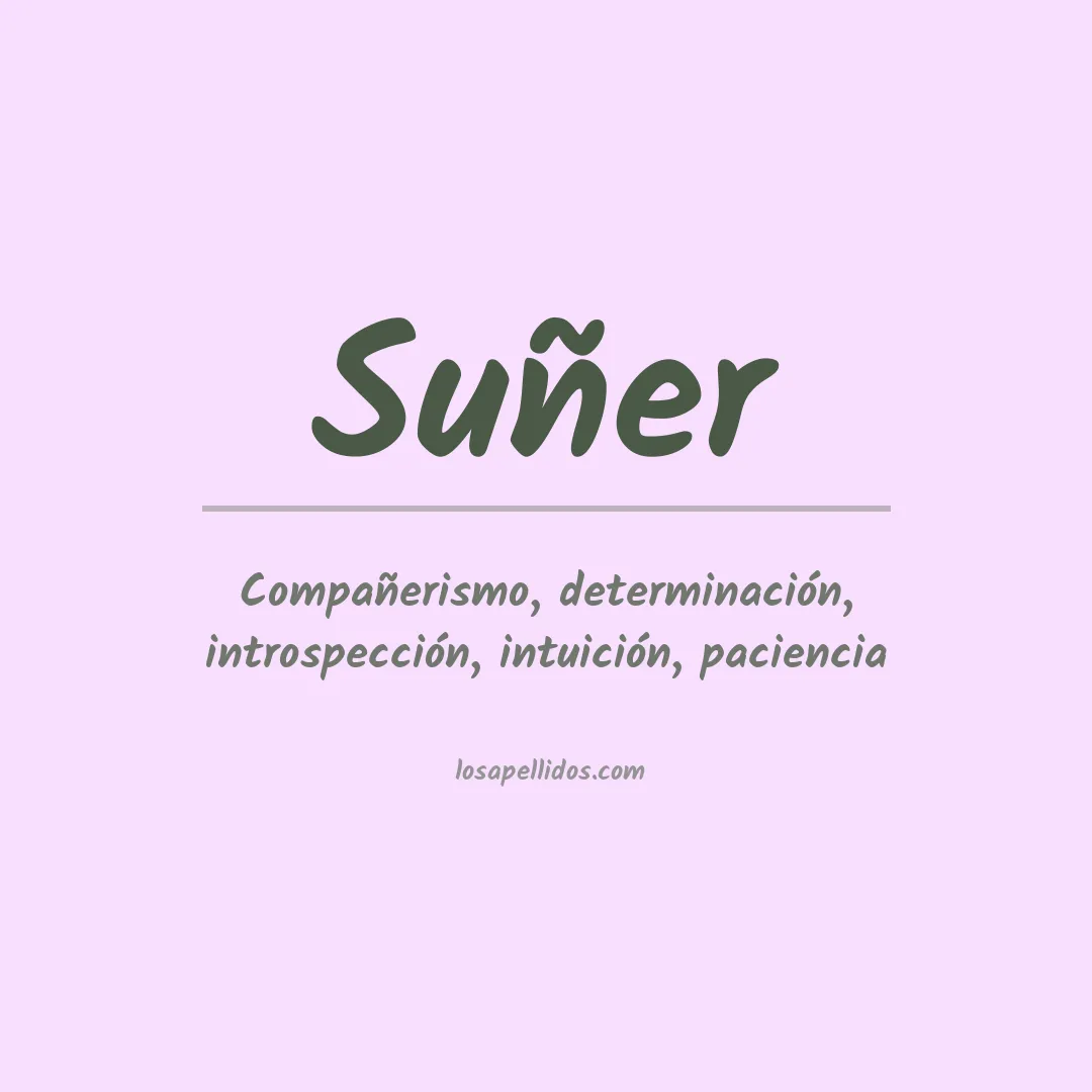 Apellido Suñer