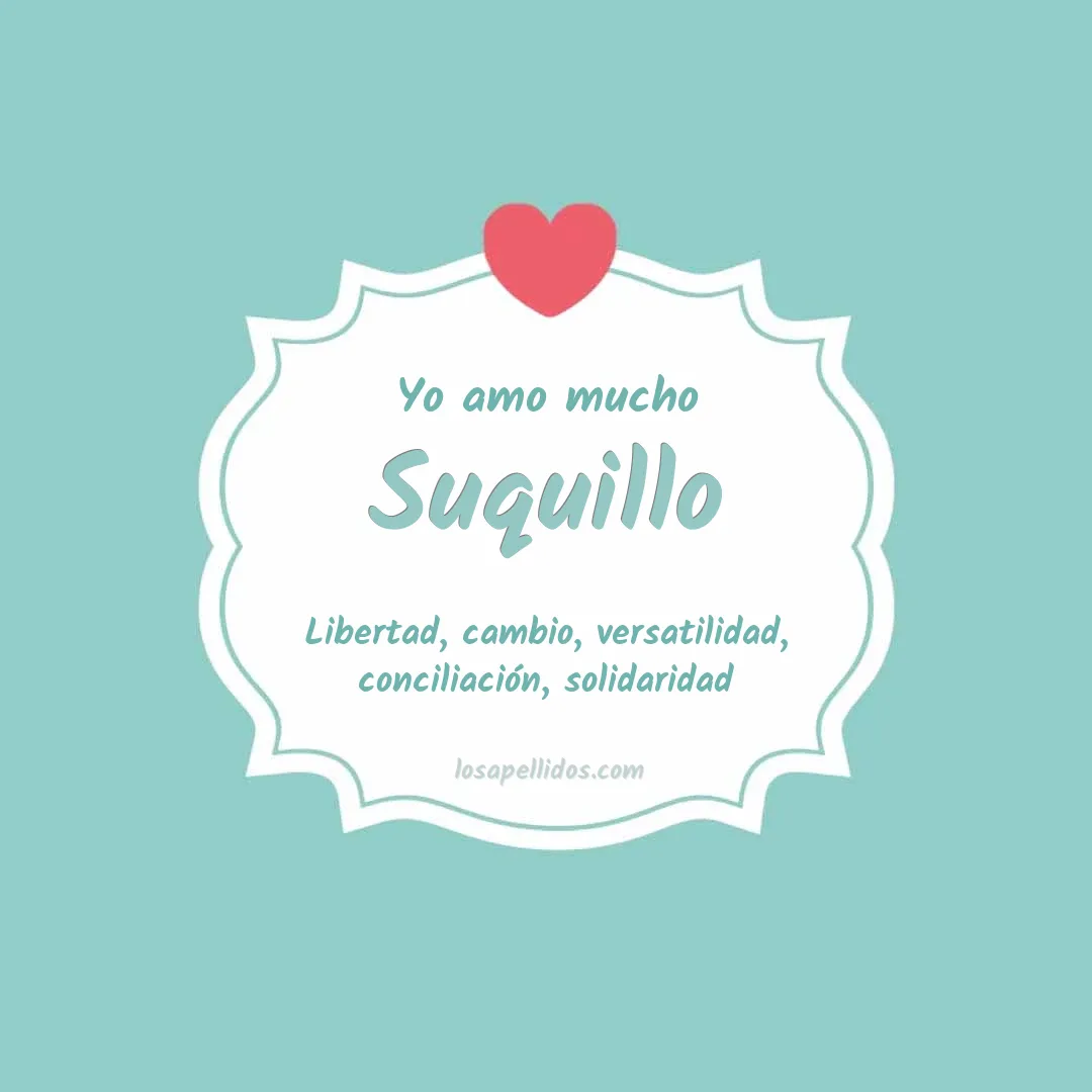 Yo amo mucho Suquillo