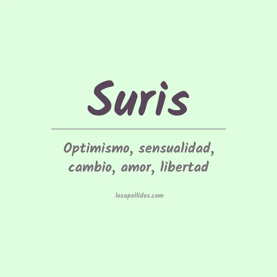 Apellido Suris