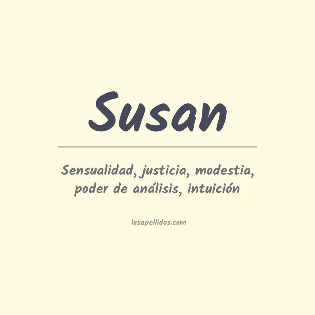 Apellido Susan