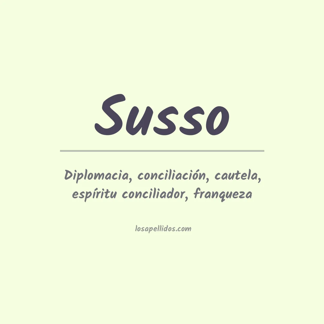 Apellido Susso