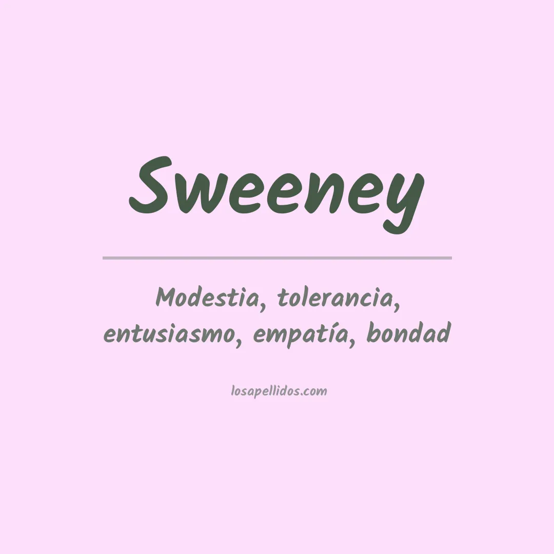 Apellido Sweeney