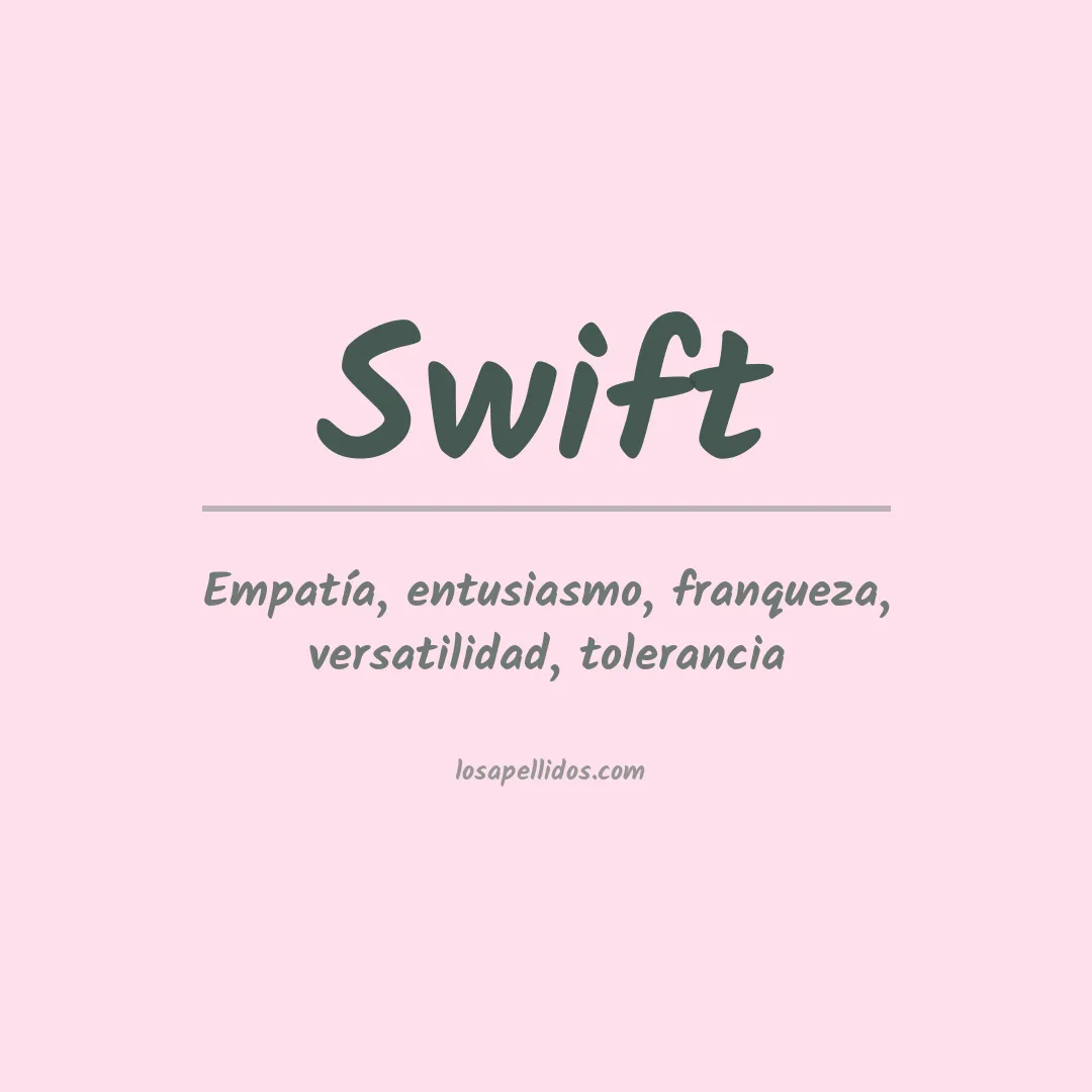 Apellido Swift