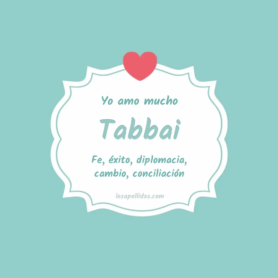 Yo amo mucho Tabbai
