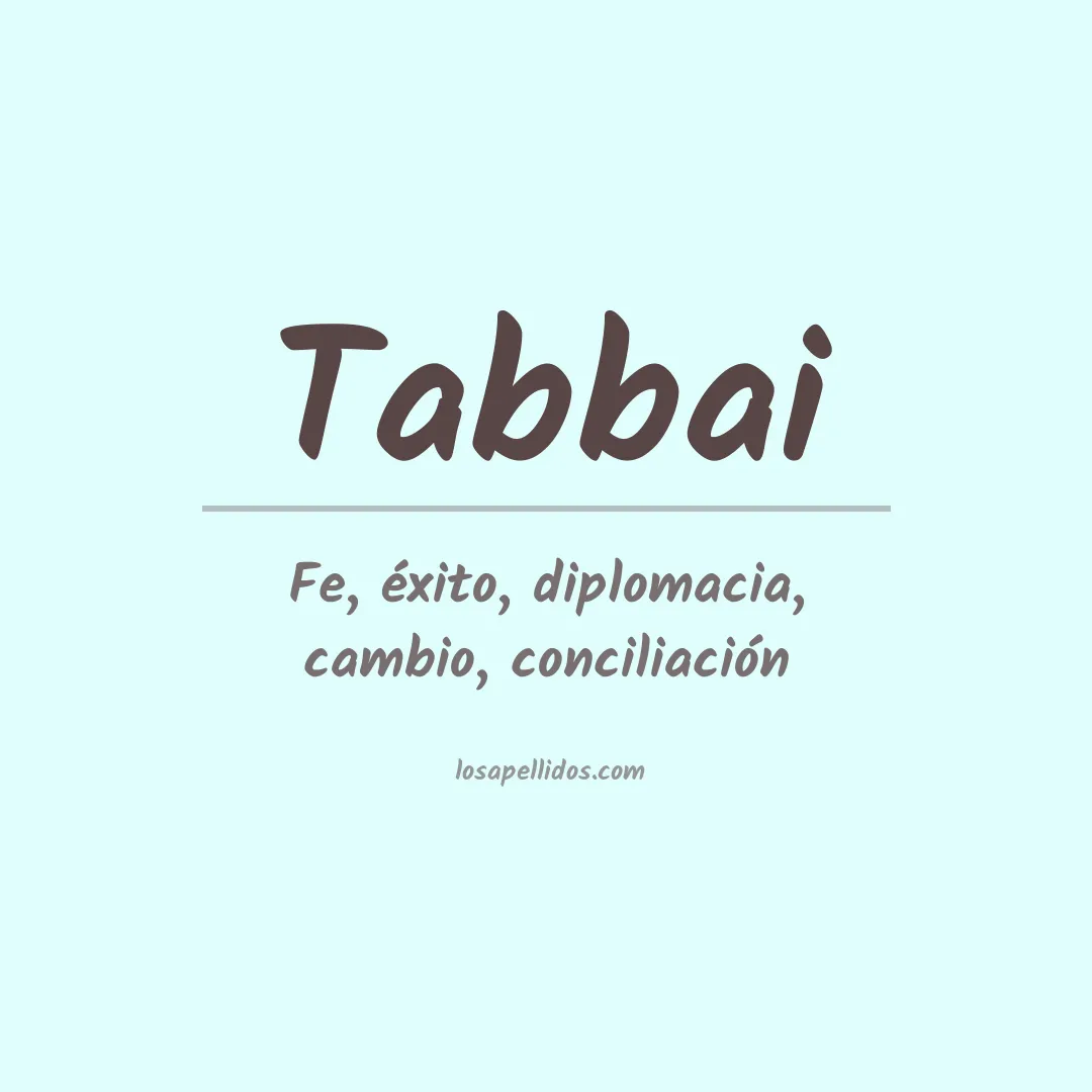 Apellido Tabbai