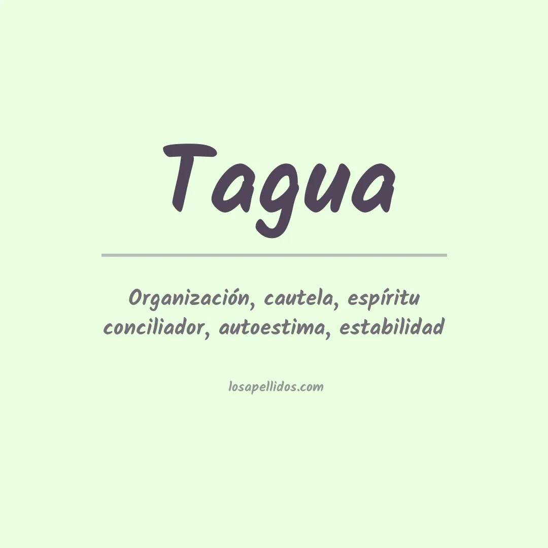 Apellido Tagua