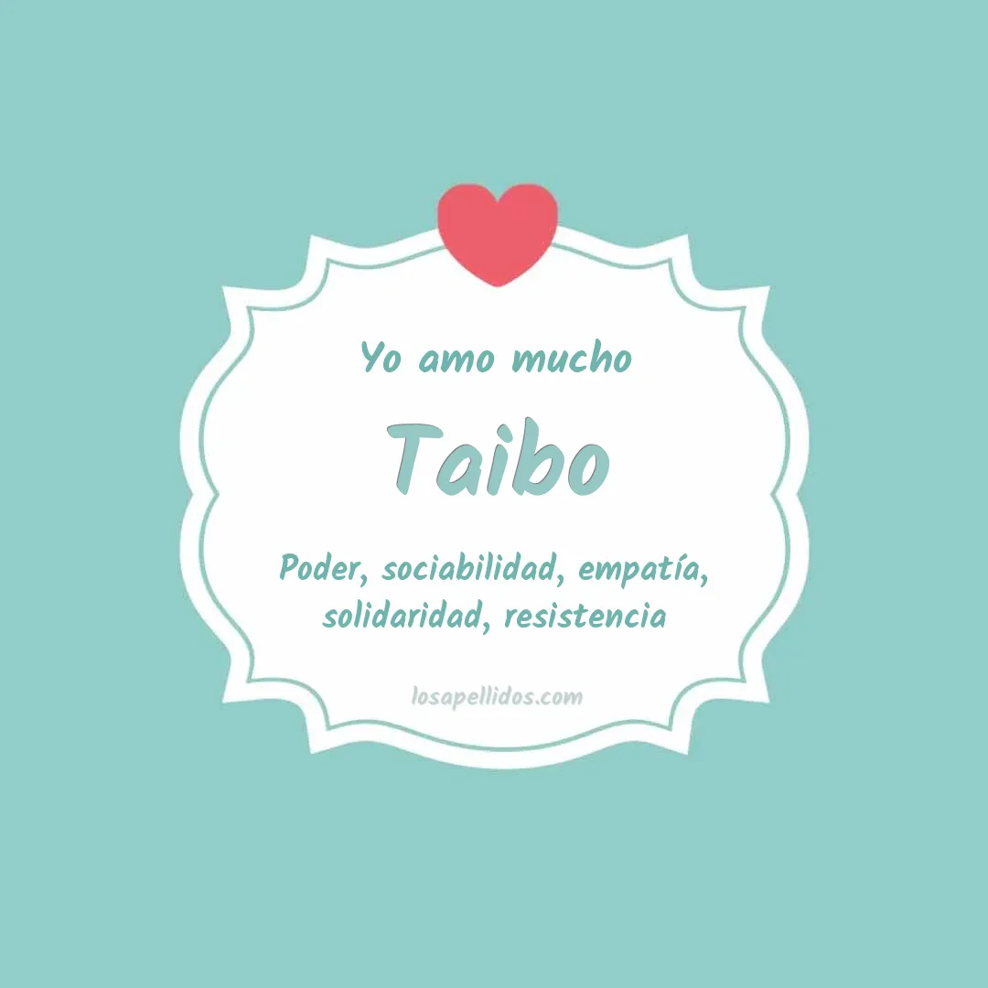 Yo amo mucho Taibo