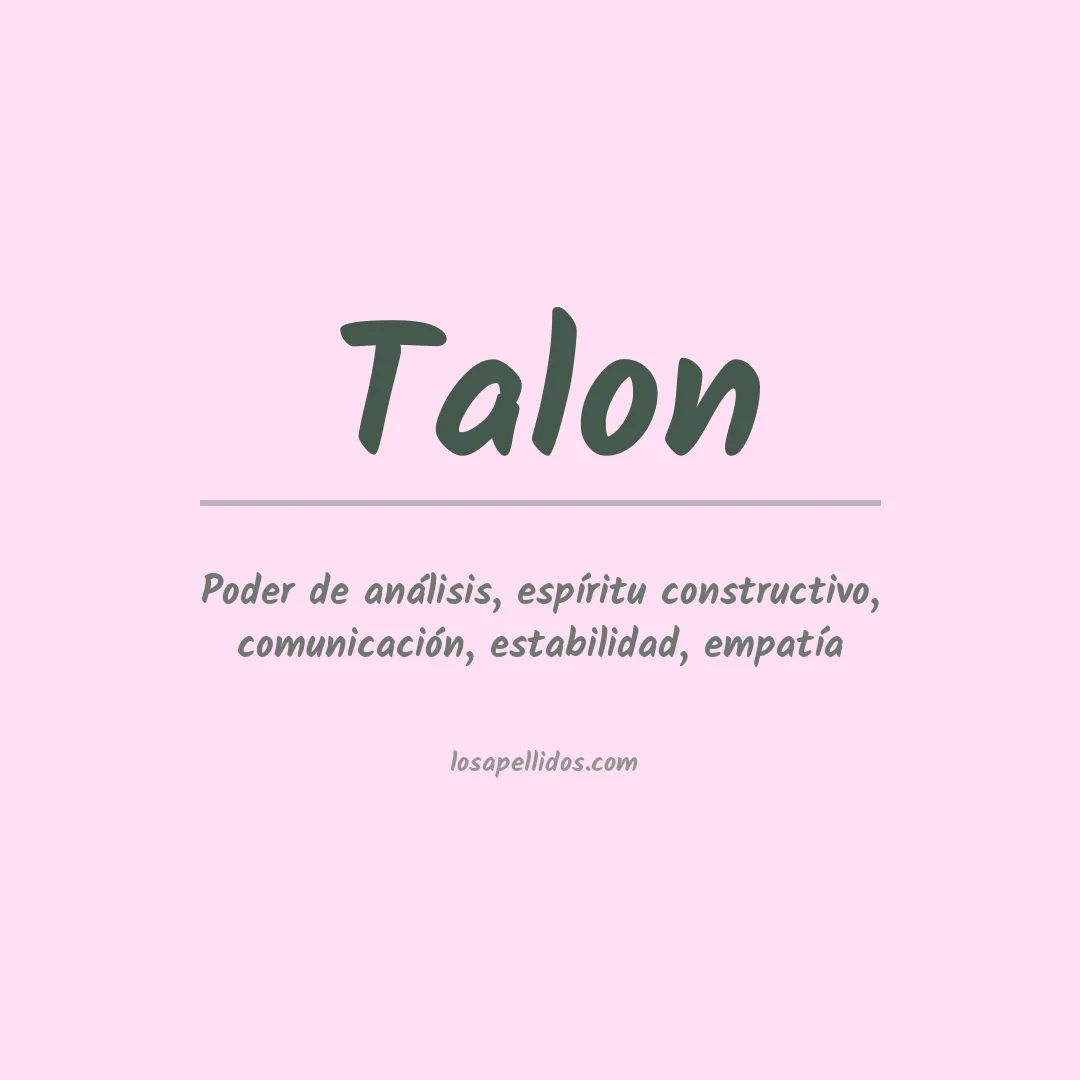 Apellido Talon