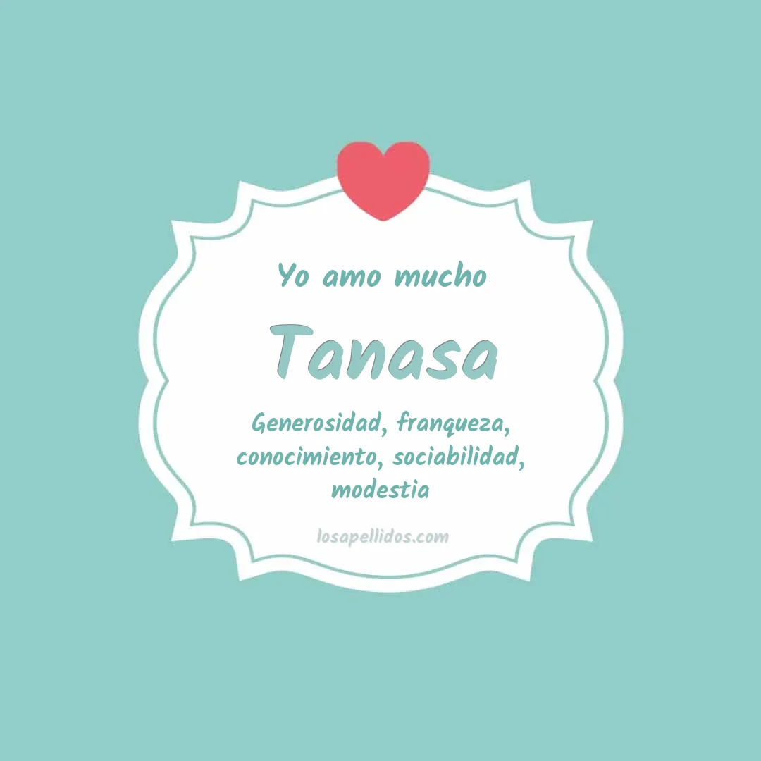 Yo amo mucho Tanasa