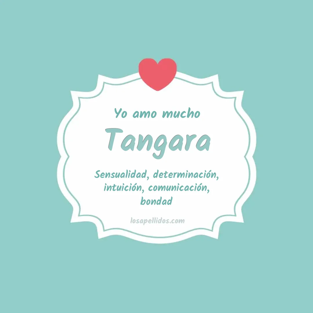 Yo amo mucho Tangara