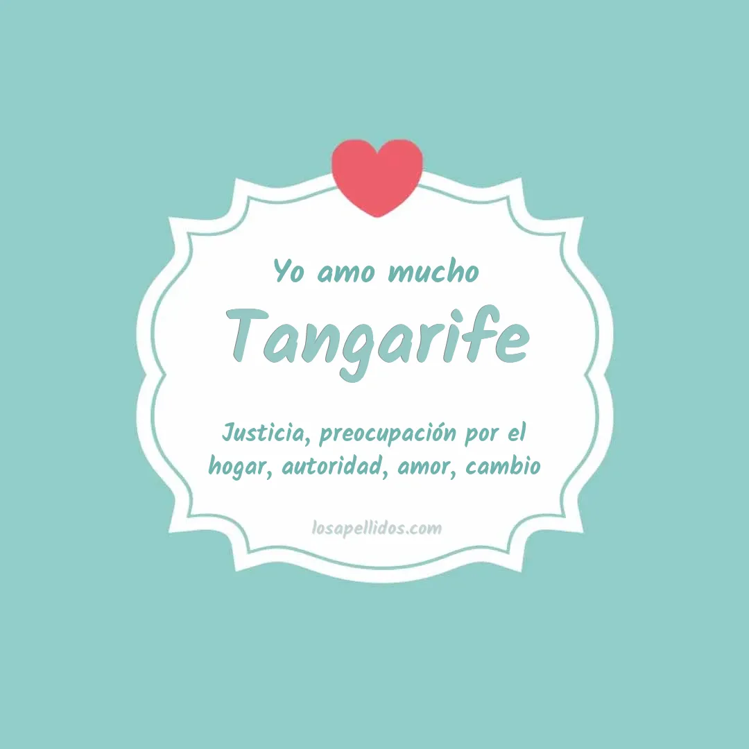 Yo amo mucho Tangarife
