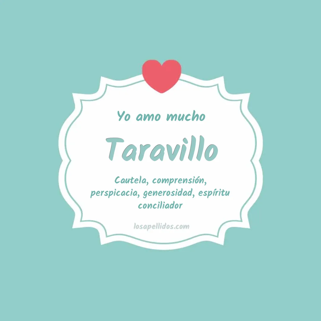 Yo amo mucho Taravillo