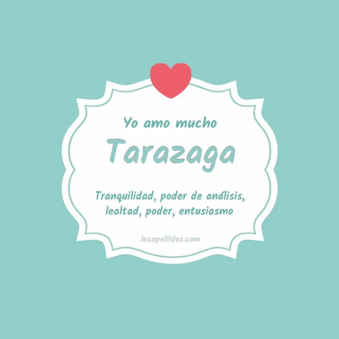Yo amo mucho Tarazaga