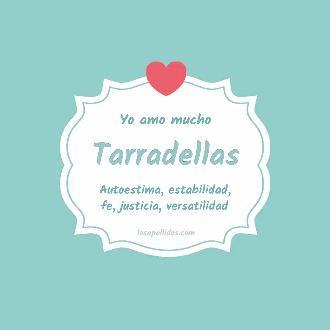 Yo amo mucho Tarradellas