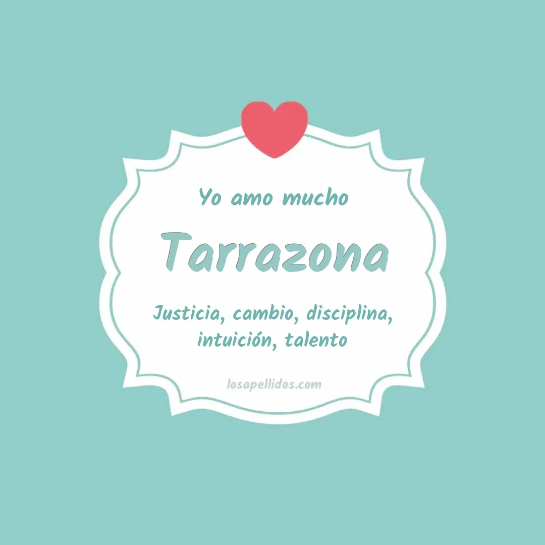 Yo amo mucho Tarrazona