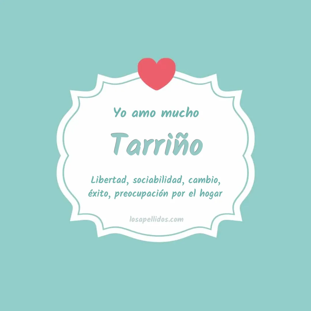 Yo amo mucho Tarriño
