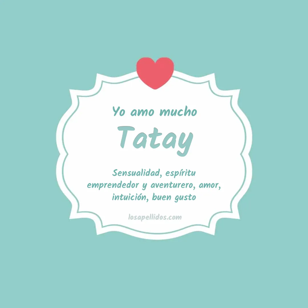 Yo amo mucho Tatay