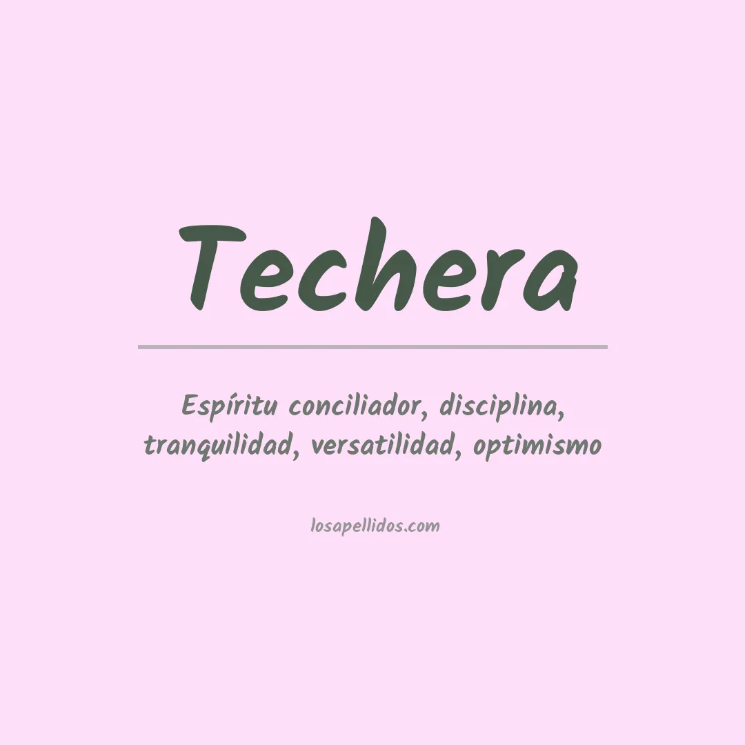 Apellido Techera