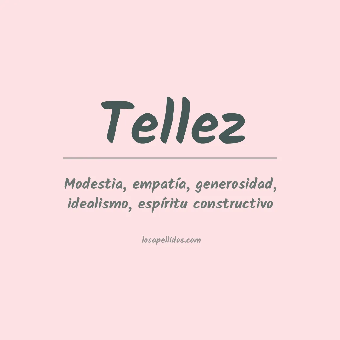 Apellido Téllez