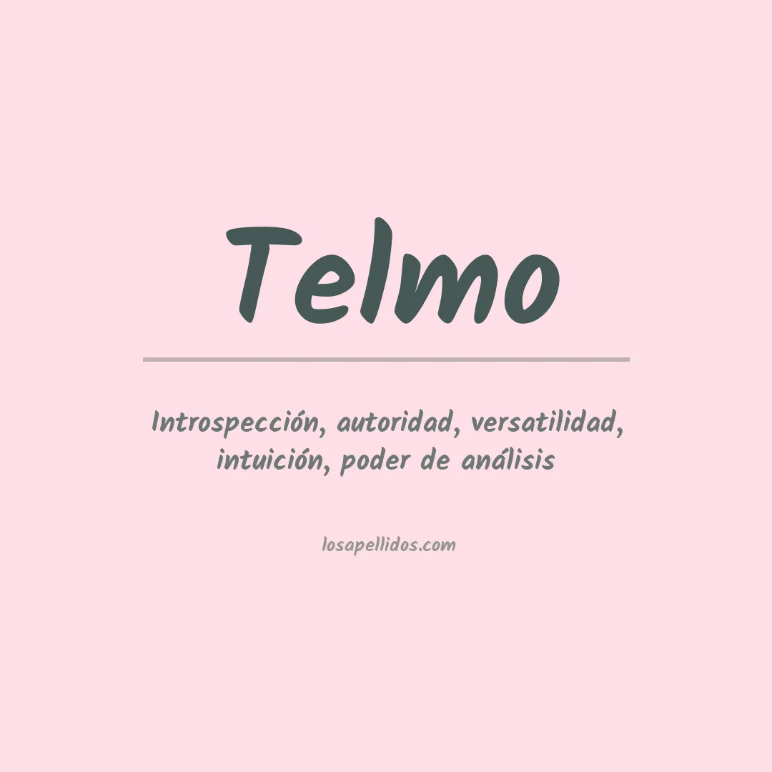 Apellido Telmo