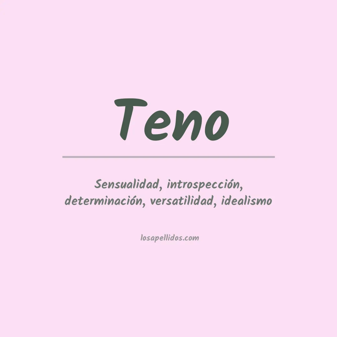 Apellido Teno