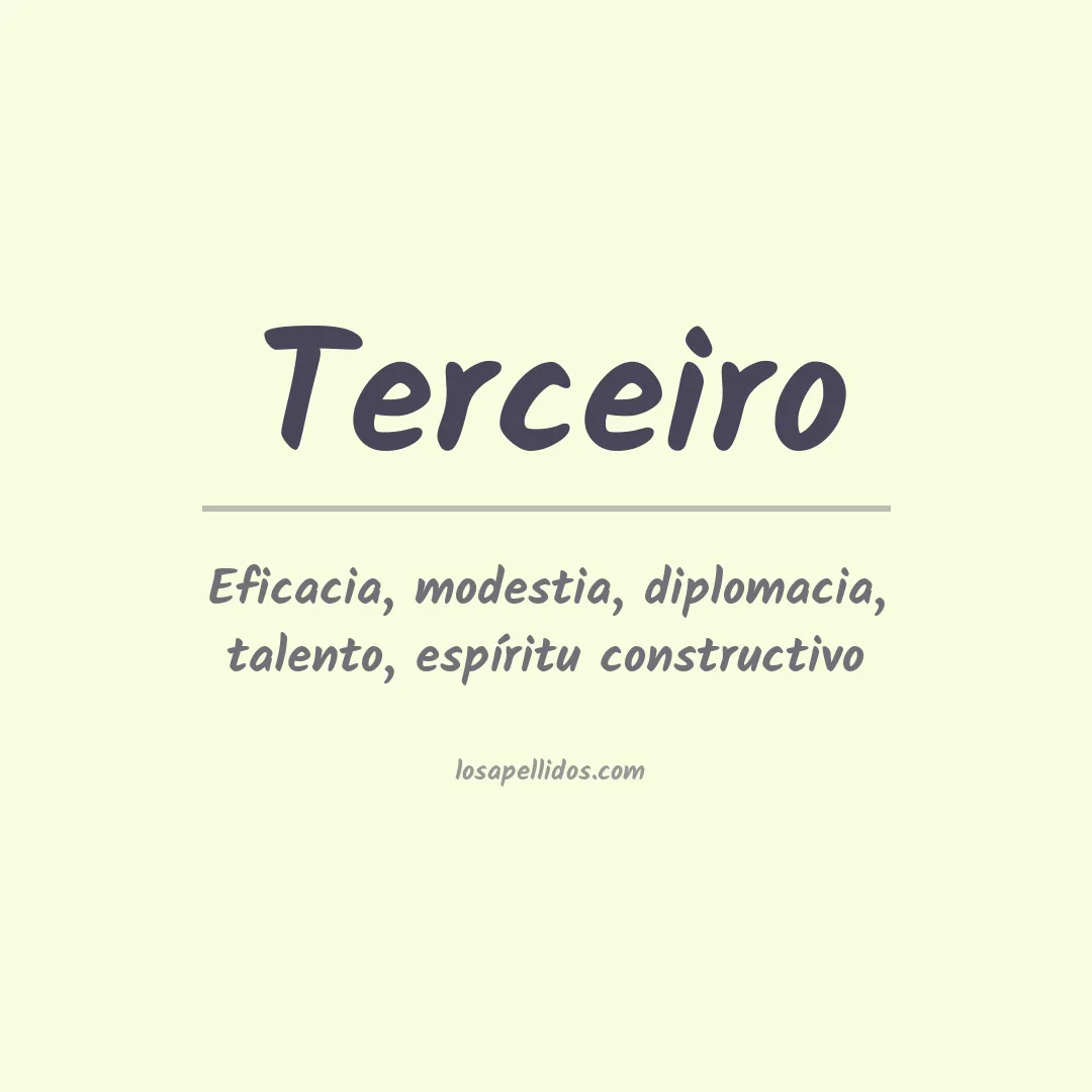 Apellido Terceiro