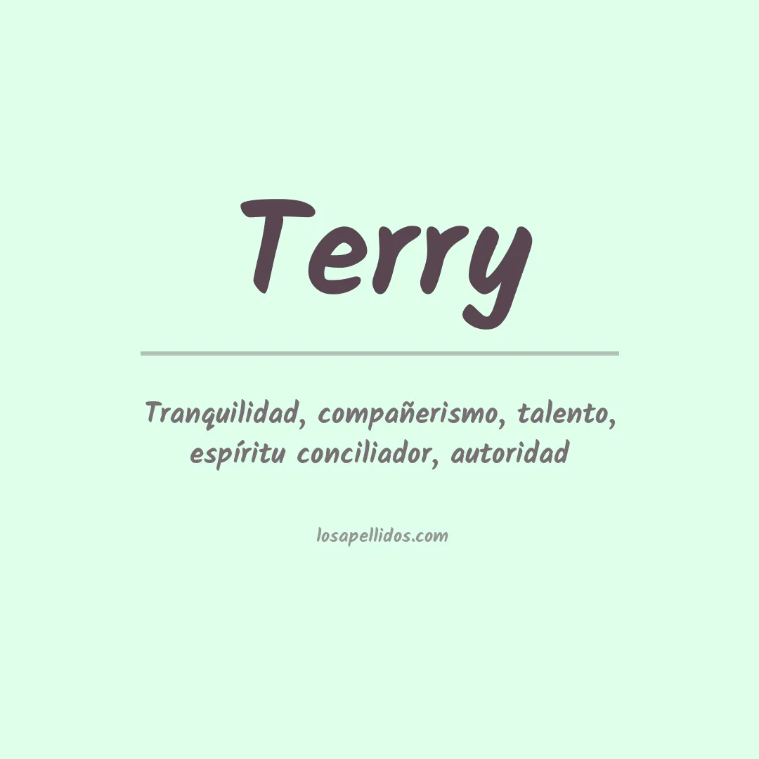 Apellido Terry