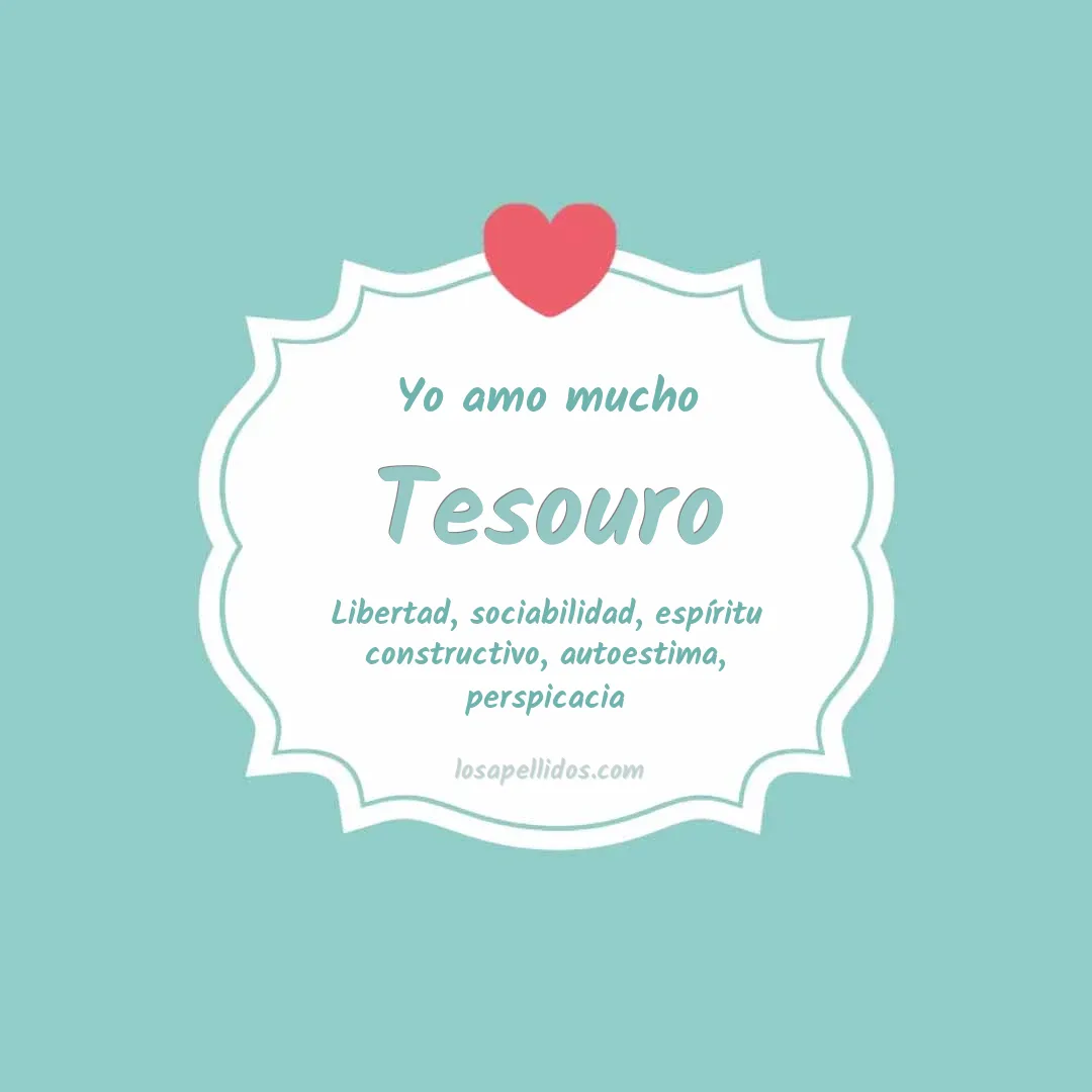 Yo amo mucho Tesouro
