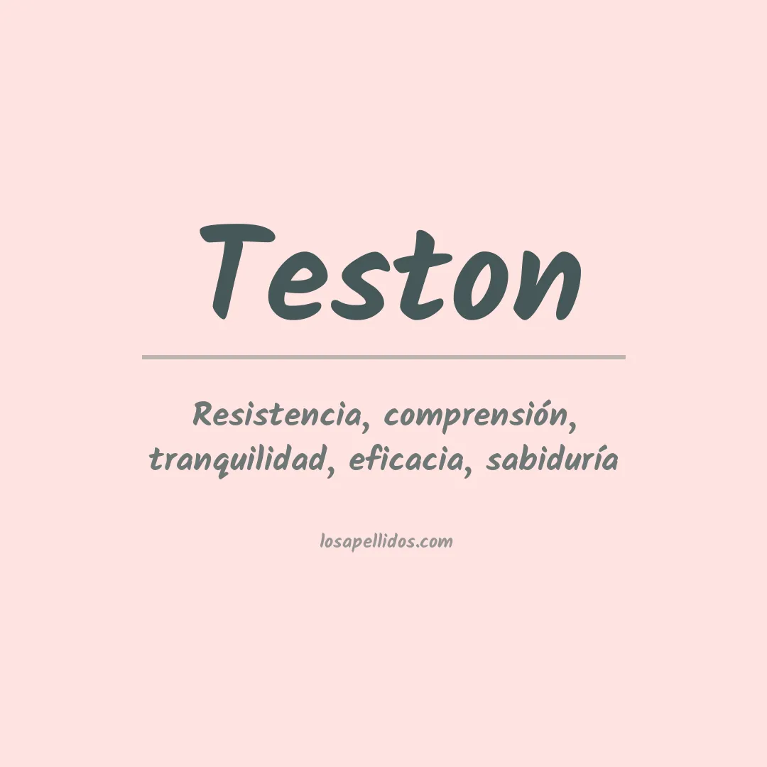 Apellido Teston
