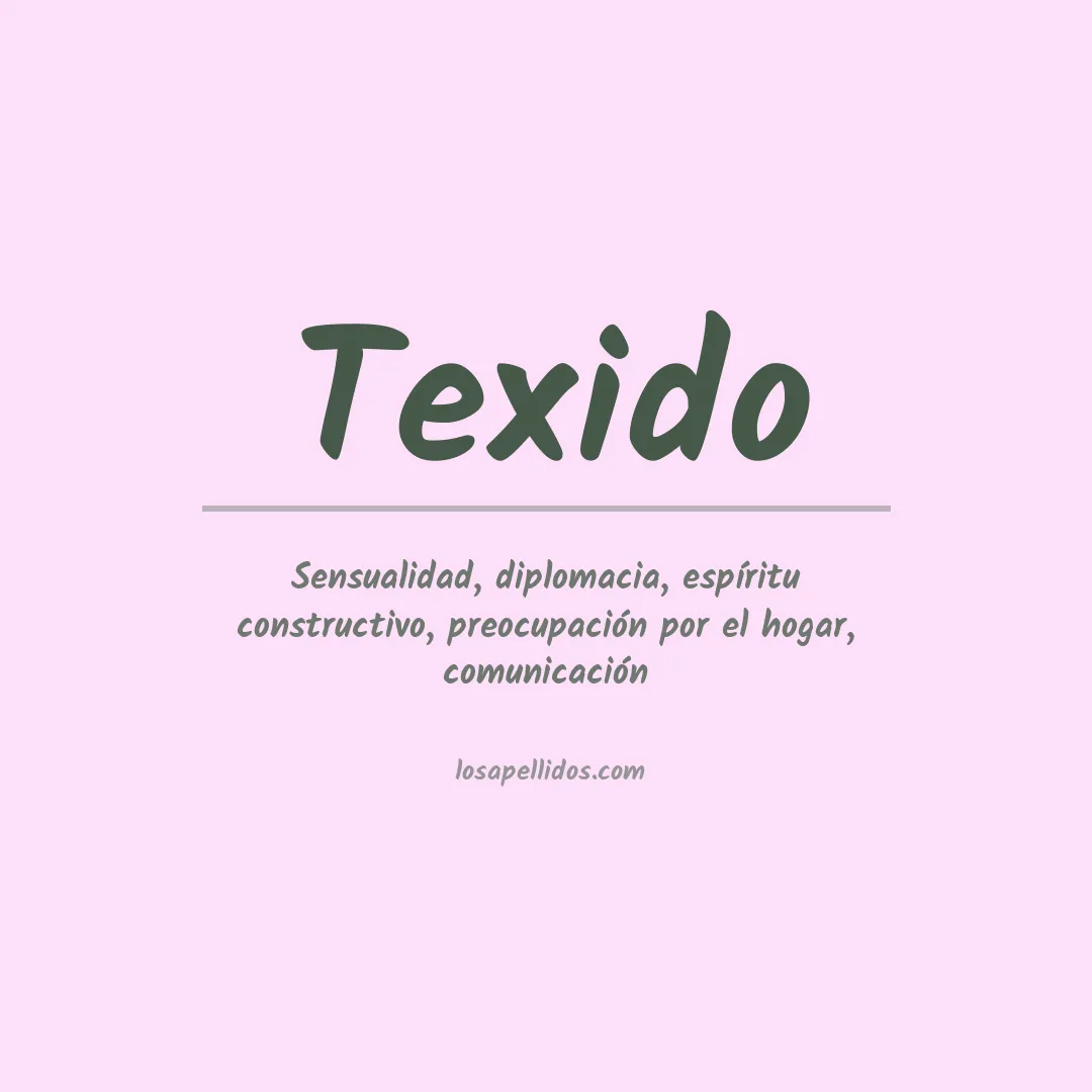 Apellido Texido